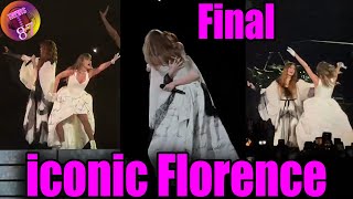 Inconic Florence Welch makes a surprise appearance at Taylor Swift Wembley show [upl. by Whittemore349]