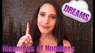 Meaning of Numbers in Dream 110 [upl. by Lessur]