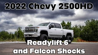 2022 Chevrolet Silverado 2500HD High Country on Readylift 6quot Kit with Falcon Upgrades [upl. by Hathcock]