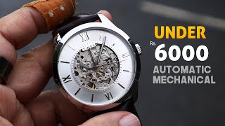 Dont Miss Out Cheapest Timex Automatic Mechanical Watch in India Under Rs 6000 [upl. by Leitao227]