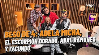 ¡SE CALENTÓ LA ENTREVISTA El Escorpión Dorado Adal Ramones y Facundo SIN CENSURA  Saga Live [upl. by Dalohcin]