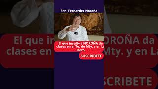 El agresor a NOROÑA da clases en el Tec de Monterrey y en la Ibero Y todo por la Reforma Judicial [upl. by Ainevuol]