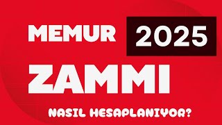 MEMUR✅ZAMMI NASIL HESAPLANIR 2025 [upl. by Eidnalem]