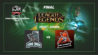 League of Legends  Final  IFRO Jaru X IFRO JiParaná  eJIFRO 2021 [upl. by Leunamme44]