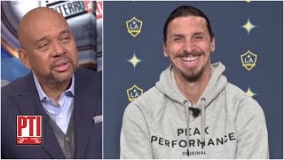 Zlatan says he will break MLS goals record in 2019 reacts to Kepa saga  Pardon The Interruption [upl. by Mitzie116]