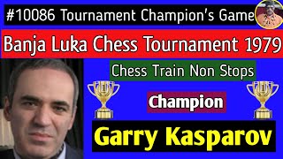 Banja Luka Chess Tournament  Garry Kasparov 1979 chess [upl. by Hugo291]