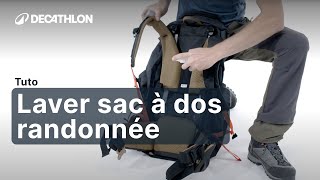 TUTO  Comment laver un sac à dos de grande randonnée  🎒  Decathlon [upl. by Seiuqram]