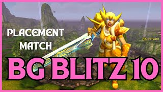 BATTLEGROUND BLITZ 10  RET PALADIN WAR WITHIN SEASON ONE  DEEPWIND GORGE [upl. by Adnauqahs100]