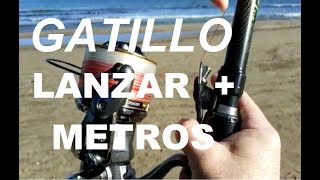 GATILLO LANZAR CANNON BREAKAWAY PESCA SURFCASTING [upl. by Gilleod]