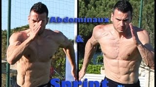 Exercices abdominaux SPRINT FOR 6 PACK  fitnessmithtv HD [upl. by Suki290]