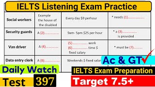 IELTS Listening Practice Test 2024 with Answers Real Exam  397 [upl. by Euqinemod815]