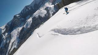 Skitour Allgäu  Imberggrat ist eine sonnige Skitour im Allgäu [upl. by Katheryn]