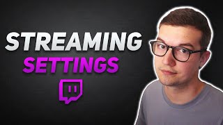 BEST OBS Streaming Settings for Twitch 2024 NO LAG [upl. by Hercule410]