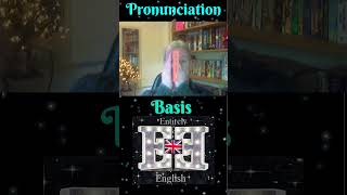 Pronunciation of Basis englishpronunciation efl [upl. by Nylave381]