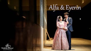 Alfa amp Eyerin Wedding Reception 2024  Cinematography By Wedding Demand  Reception Trailer  WD [upl. by Ackley]