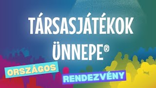 Társasjátékok ünnepe🎉🥳 TJÜ 2024 [upl. by Barbette]