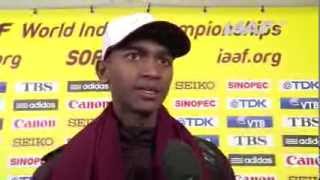 Sopot 2014  Mutaz Essa BARSHIM  QAT  World Indoor Championships [upl. by Annaigroeg206]