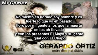 Gerardo Ortiz  Leyenda Don Caro Quintero 2011 Estudio Oficial Con Letra [upl. by Einnalem]