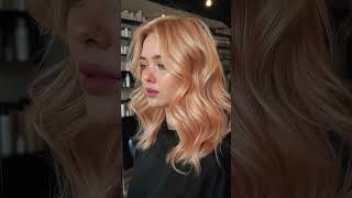 Strawberry Blonde Haircolor Ideas🍓 strawberryblonde hairtok fypシ゚viral beauty haircolor [upl. by Gorton901]