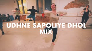 Udhne Sapoliye  Jazzy B  Bhangra Dance Steps amp Tutorials  Learn Bhangra [upl. by Nilek983]