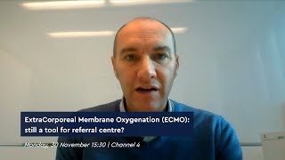 ExtraCorporeal Membrane Oxygenation ECMO still a tool for referral centre [upl. by Ifok]