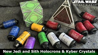 Star Wars Galaxy’s Edge  New Jedi and Sith Holocrons V2  2024 Release [upl. by Niwhsa579]