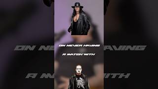 Why Did Undetaker and Sting Never Have a Match wwe undertaker vincemcmahon [upl. by Murdock]