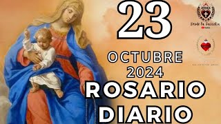 SANTO ROSARIO de HOY Miércoles 23 de Octubre 2024 Misterios GLORIOSOS [upl. by Boy]