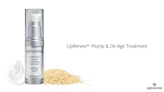 LipRenew™ Plump amp DeAge Treatment by Pevonia® [upl. by Tnarb]