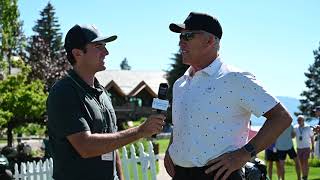 John Elway Returns to Tahoe  2023 American Century Championship  Edgewood Tahoe [upl. by Fallon]