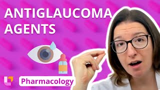 Antiglaucoma Agents  Pharmacology  Nervous System  LevelUpRN [upl. by Anam]