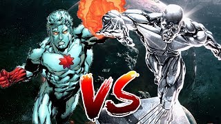 Silver Surfer VS Captain Atom  Who Wins [upl. by Nnail531]