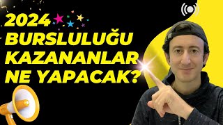 Bursluluğu Kazananların Yapacağı İşlemler  2024 Bursluluk [upl. by Demodena400]