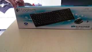 Logitech MK270 Unboxing [upl. by Edecrem584]