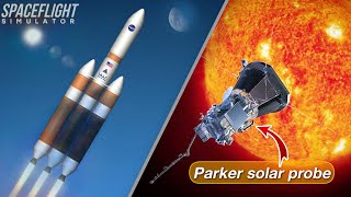 Parker solar probe  Spaceflight simulator [upl. by Drallim191]