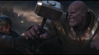 AMV  Iron Man Captain America amp Thor VS Thanos  The Edge [upl. by Macintosh]