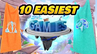 10 EASIEST GAMES in THE GAMES ROBLOX Event [upl. by Tidwell]