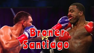 Adrien Broner contra Jovanie Santiago Fullfights highlights [upl. by Annerahs]