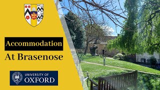 ACCOMMODATION at Brasenose  Living at OXFORD UNI [upl. by Fernas]