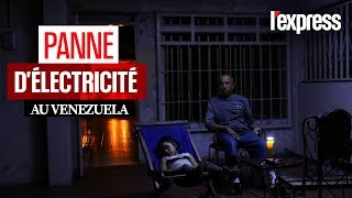 Venezuela panne délectricité historique [upl. by Nakre]