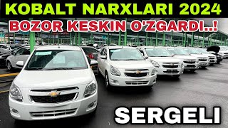 COBALT NARXLARI SERGELI MOSHINA BOZORI 2024 Кобалт нархлари 2024 [upl. by Purdum394]