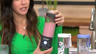 BlendJet 20 16oz Portable Rechargeable Blender with USBC Cord on QVC [upl. by Savina358]