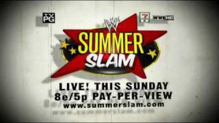 WWE SummerSlam  Orton VS Cena [upl. by Eissirhc]