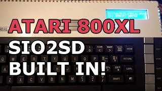 A tour of the latest Atari 800XL build with Ultimate 1MB and SIO2SD [upl. by Niamrahc]