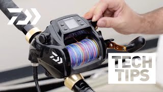 Daiwa Electric Reels  Setting the Reel Functions [upl. by Sidonius]