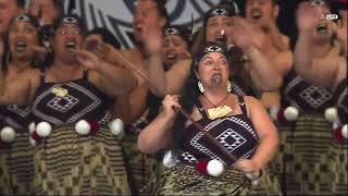 Te Kapa Haka o Ngāti Whakaue  Te Matatini 2023  Whakaeke [upl. by Elleinwad]