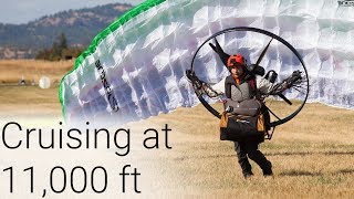 325 Miles In One Day On My Paramotor  Icarus Trophy Day Two [upl. by Oiliduab]