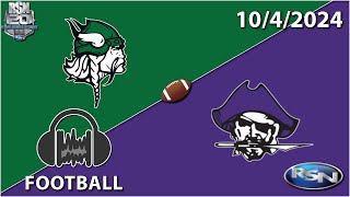 GAME NIGHT IN THE REGION Valparaiso at Merrillville  Football  Audio  10424 [upl. by Walt]