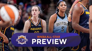 2024 WNBA AllStar Game PREVIEW Caitlin Clark amp Angel Reese FACE Team USA I CBS Sports [upl. by Anaehs]