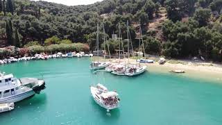 Beaching 38ft Dufour sailing yacht at Parga [upl. by Willy]